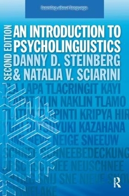 An Introduction to Psycholinguistics - Danny D. Steinberg, Natalia V. Sciarini