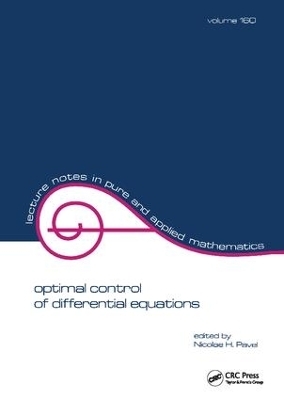 Optimal Control of Differential Equations - 