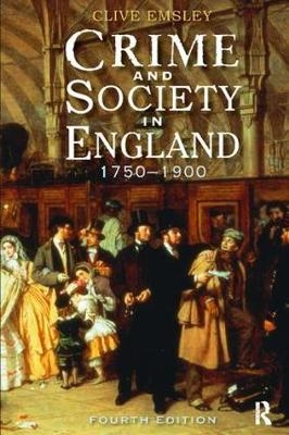 Crime and Society in England - Professor Clive Emsley