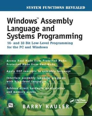 Windows Assembly Language and Systems Programming - Barry Kauler