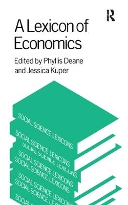 A Lexicon of Economics - 