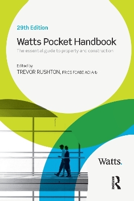 Watts Pocket Handbook - 