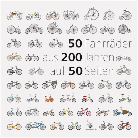 50 Fahrräder aus 200 Jahren auf 50 Seiten - Jürgen Isendyck
