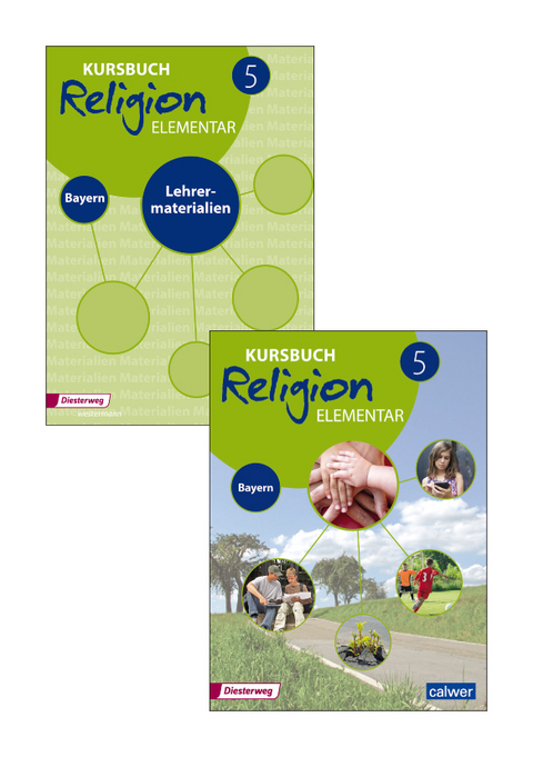 Kombi-Paket: Kursbuch Religion Elementar 5 - Ausgabe 2017 für Bayern - 