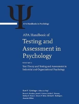 APA Handbook of Testing and Assessment in Psychology - 