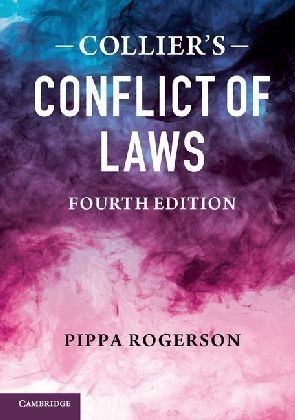 Collier's Conflict of Laws - Pippa Rogerson