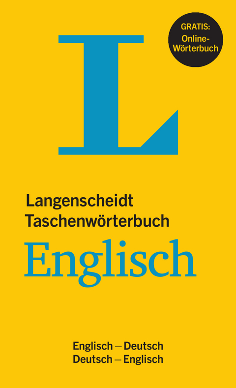 Langenscheidt Taschenwörterbuch Englisch - Buch mit Online-Anbindung - 