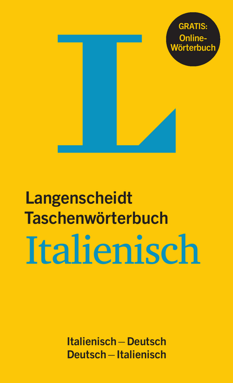 Langenscheidt Taschenwörterbuch Italienisch - Buch mit Online-Anbindung - 