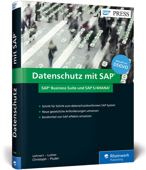 Datenschutz mit SAP - Volker Lehnert, Iwona Luther, Björn Christoph, Carsten Pluder