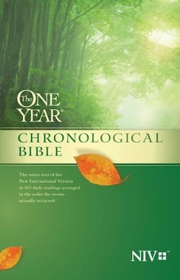 One Year Chronological Bible-NIV -  Tyndale