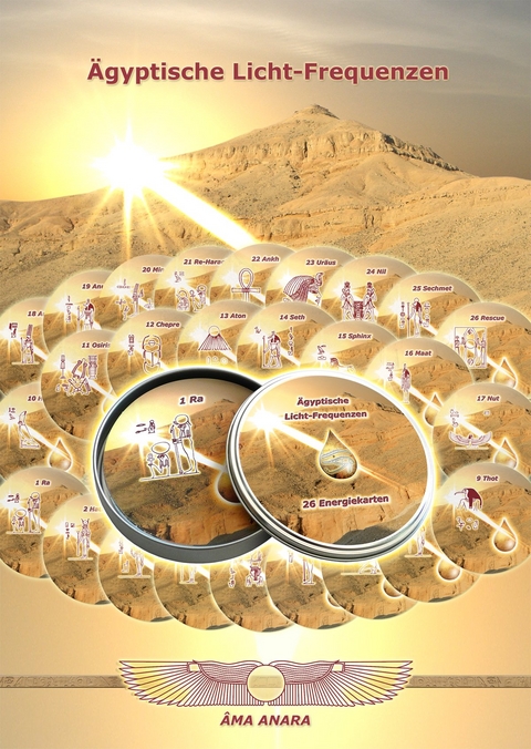 Ägyptische Licht-Frequenzen - Energiekarten - Gabriele Nünchert