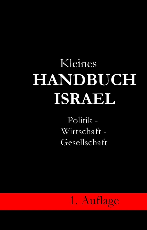 Kleines Handbuch Israel - Werner Berndt