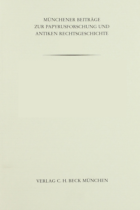 Festschrift für Leopold Wenger Bd. 2