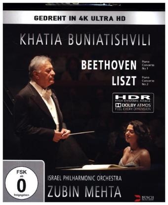 Khatia Buniatishvili & Zubin Mehta: Liszt & Beethoven 4K, 1 UHD-Blu-ray