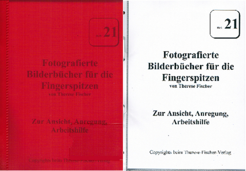 Heft 21 -- Fotografierte Bilderbücher für die Fingerspitzen - Therese Fischer