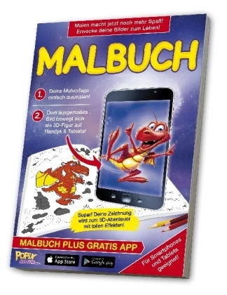 POPIX - Der 3D Malbuch Zauber. Nr.1