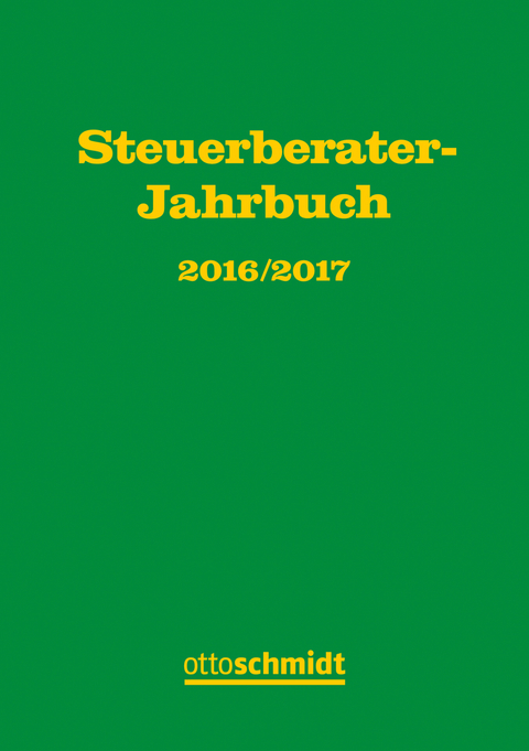 Steuerberater-Jahrbuch 2016/2017 - 