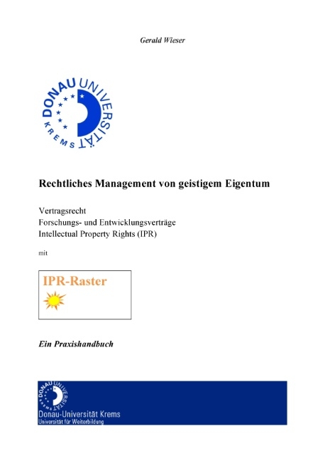 Rechtliches Management von geistigem Eigentum - Gerald Wieser