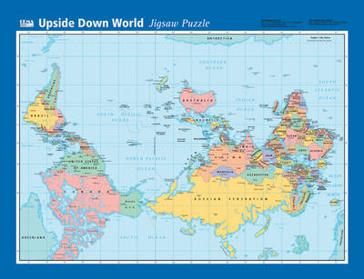 Upside Down World Map