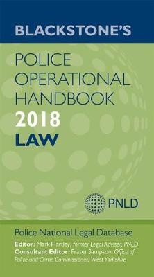 Blackstone's Police Operational Handbook 2018 - 