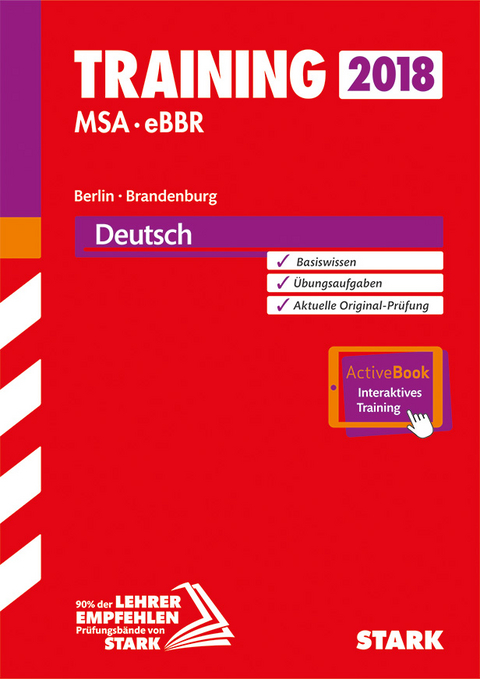 Training Mittlerer Schulabschluss Berlin/Brandenburg - Deutsch inkl. Online-Prüfungstraining