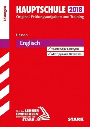 Lösungen zu Original-Prüfungen und Training Hauptschule - Englisch - Hessen