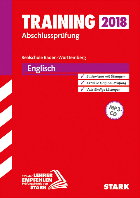 Training Abschlussprüfung Realschule Baden-Württemberg - Englisch, mit MP3-CD