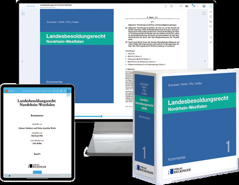 Landesbesoldungsrecht Nordrhein-Westfalen – Print + Digital - 