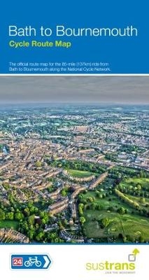 Bath to Bournemouth Cycle Route Map -  Sustrans