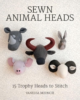 Sewn Animal Heads - Vanessa Mooncie