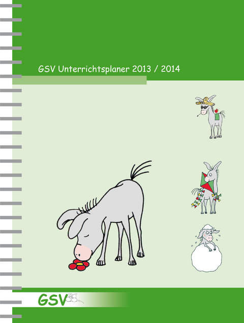 GSV Unterrichtsplaner für Grundschullehrer DIN A5 - 2013/14 mit Wire-O-Bindung