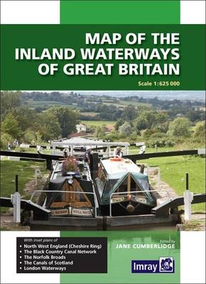 Map Inland Waterways of Great Britain - Jane Cumberlidge