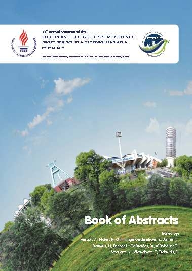 Book of Abstracts - 22nd Annual Congress of the European College of Sport science in a Metropolitan Area 5th - 8th July 2017 - 