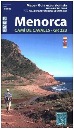 Menorca GR223 - guide + hiking+MTB map