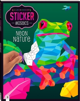 Kaleidoscope Sticker Mosaics: Neon Nature - Hinkler Pty Ltd