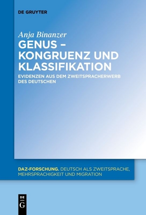 Genus – Kongruenz und Klassifikation - Anja Binanzer