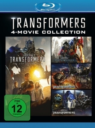 Transformers 1-4 Collection, 4 Blu-rays