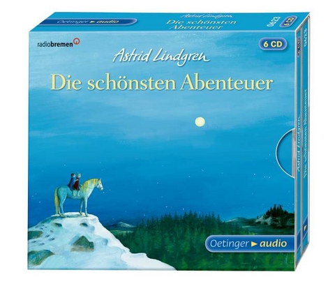 Die schönsten Abenteuer (6 CD) - Astrid Lindgren