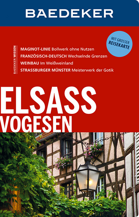 Baedeker Reiseführer Elsass, Vogesen - Dina Stahn, Achim Bourmer