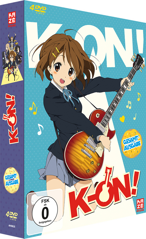 K-ON! - 1. Staffel - Gesamtausgabe (4 DVDs) - Naoko Yamada