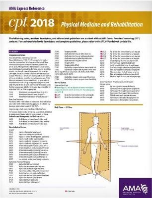 CPT® 2018 Express Reference Coding Cards: Physical Medicine & Rehabilitation - Kathy Giannangelo