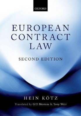 European Contract Law - Hein Kotz