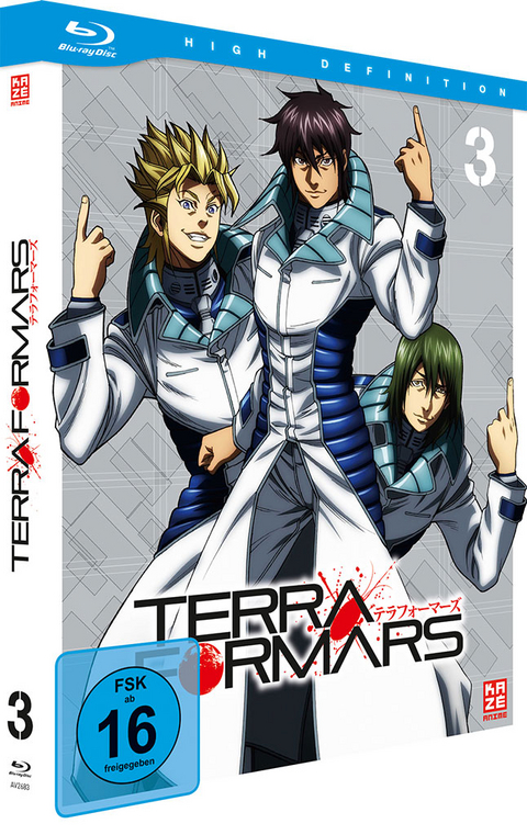 Terraformars - Blu-ray 3 - Hiroshi Hamasaki