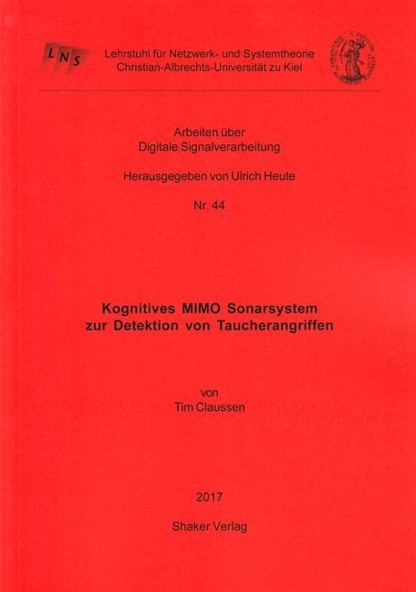 Kognitives MIMO Sonarsystem zur Detektion von Taucherangriffen - Tim Claussen