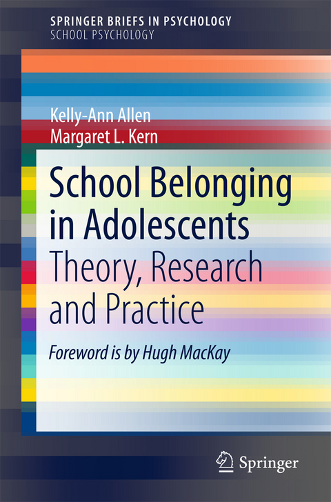 School Belonging in Adolescents - Kelly-Ann Allen, Peggy Kern