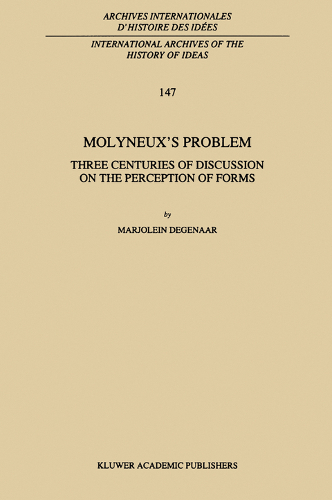 Molyneux’s Problem - M. Degenaar