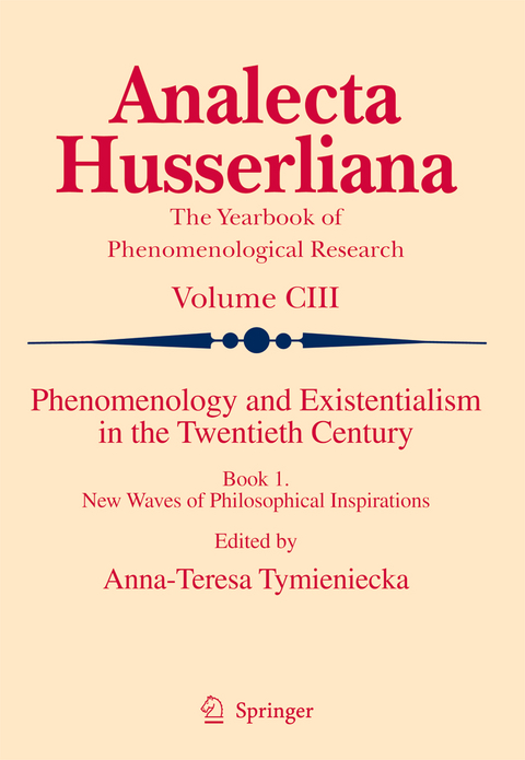 Phenomenology and Existentialism in the Twentieth Century - 