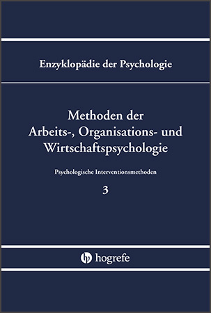 Methoden der Arbeits-, Organisations- und Wirtschaftspsychologie - 