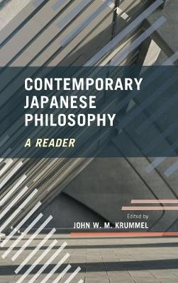 Contemporary Japanese Philosophy - 