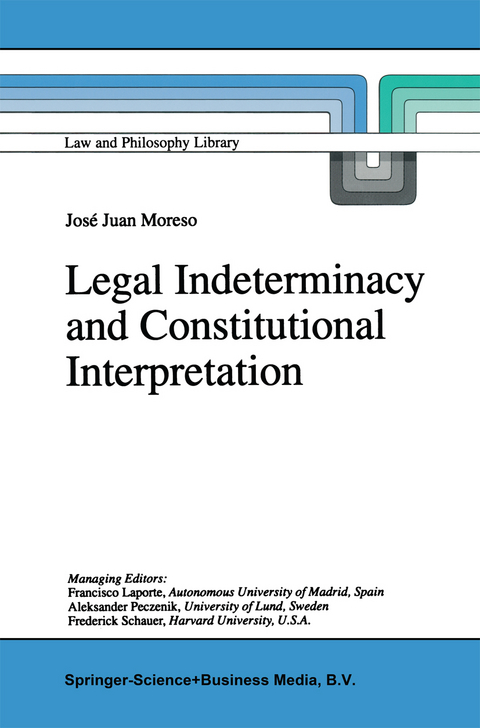 Legal Indeterminacy and Constitutional Interpretation - J.J. Moreso